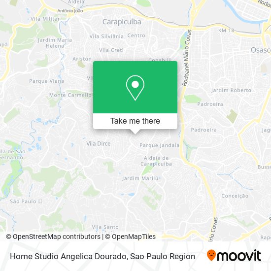 Home Studio Angelica Dourado map