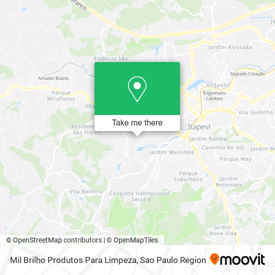 Mil Brilho Produtos Para Limpeza map