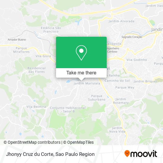 Jhonyy Cruz du Corte map