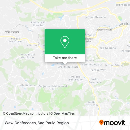 Waw Confeccoes map