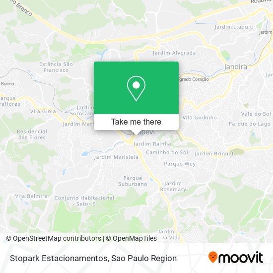 Stopark Estacionamentos map