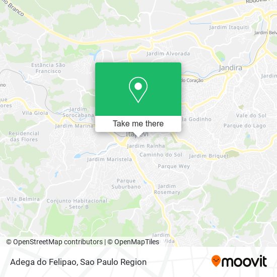 Adega do Felipao map