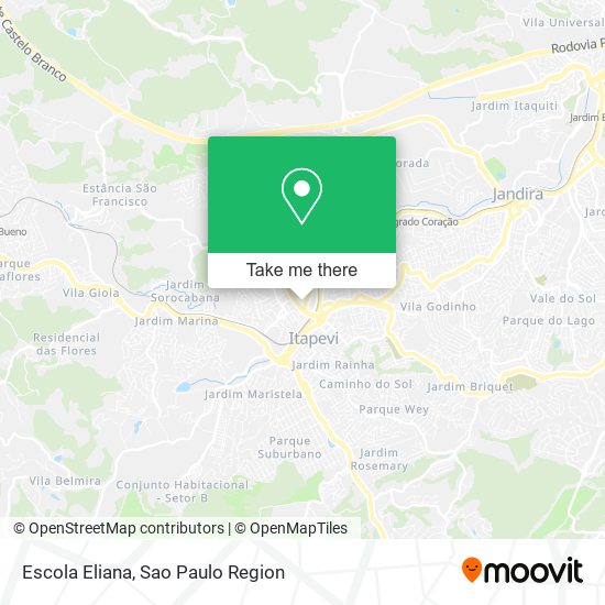 Escola Eliana map