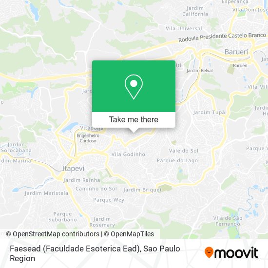 Faesead (Faculdade Esoterica Ead) map