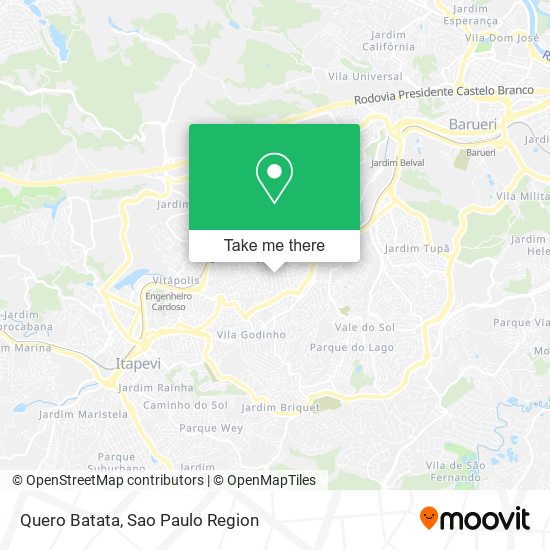 Quero Batata map