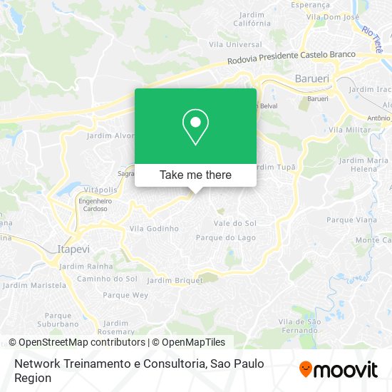 Network Treinamento e Consultoria map