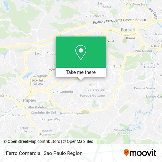 Ferro Comercial map