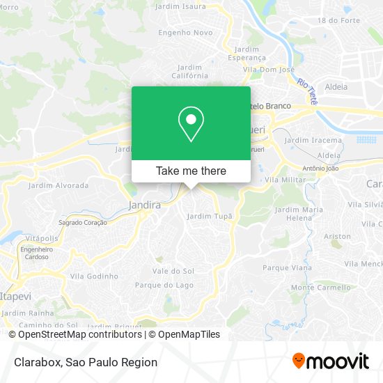 Clarabox map