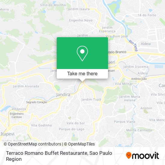 Terraco Romano Buffet Restaurante map