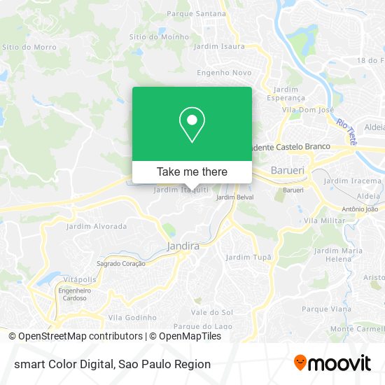 smart Color Digital map