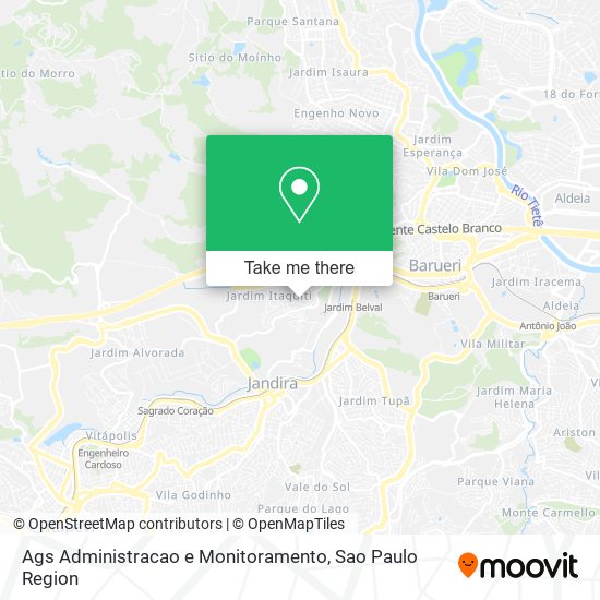 Mapa Ags Administracao e Monitoramento