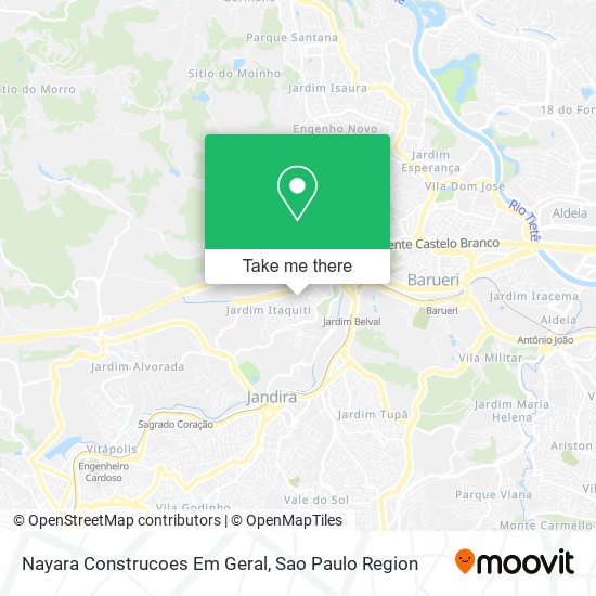 Nayara Construcoes Em Geral map