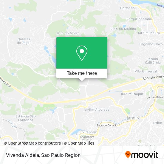Vivenda Aldeia map