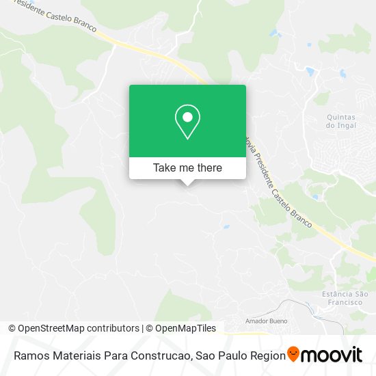 Ramos Materiais Para Construcao map