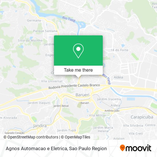 Agnos Automacao e Eletrica map