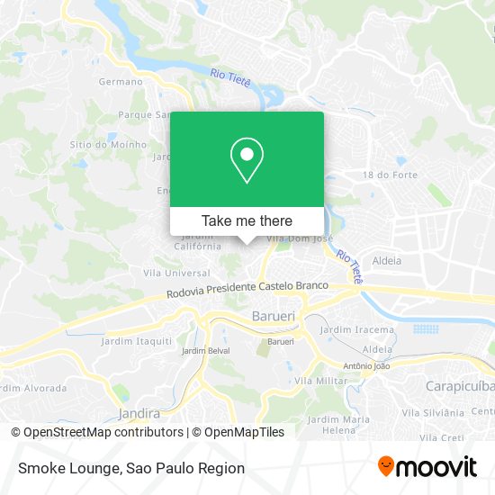 Smoke Lounge map