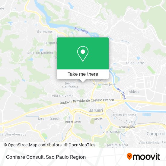 Confiare Consult map