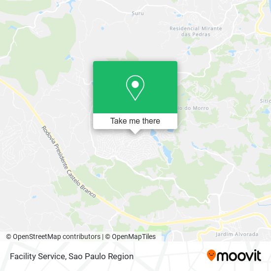 Facility Service map