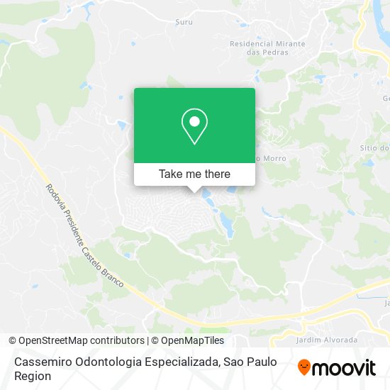 Cassemiro Odontologia Especializada map