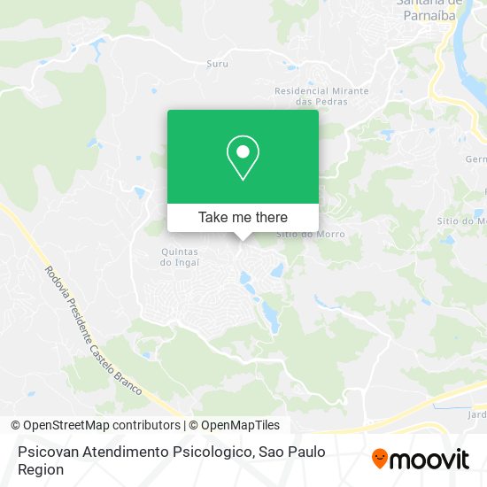 Psicovan Atendimento Psicologico map