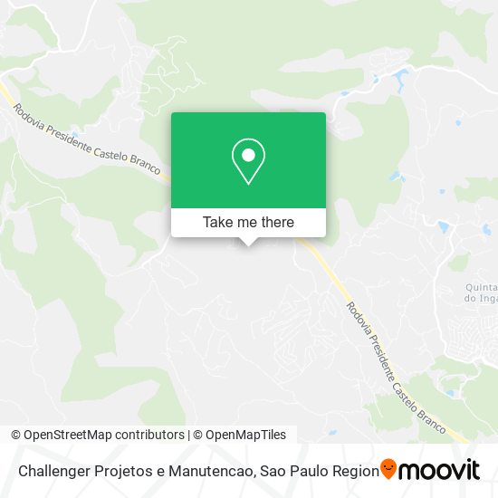 Challenger Projetos e Manutencao map
