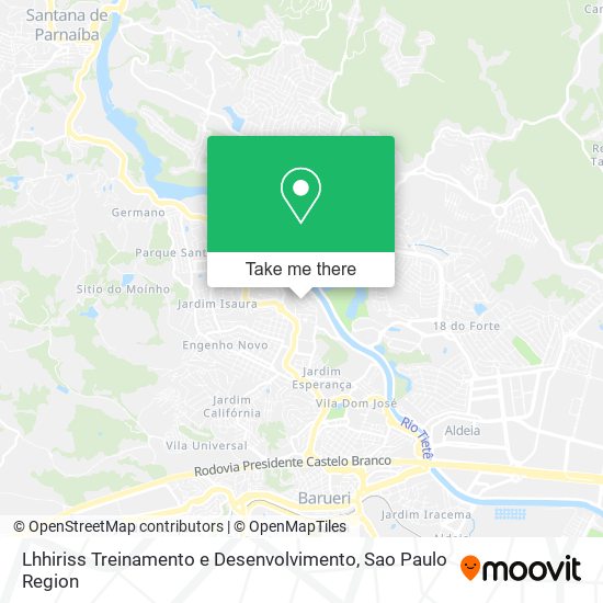 Lhhiriss Treinamento e Desenvolvimento map