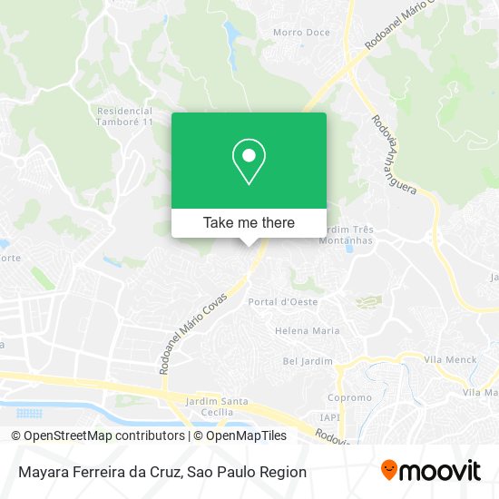 Mayara Ferreira da Cruz map