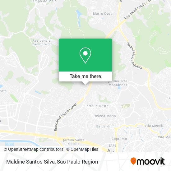 Mapa Maldine Santos Silva