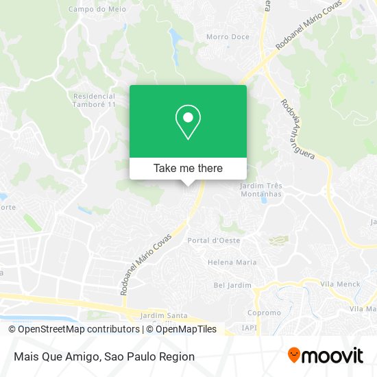 Mais Que Amigo map