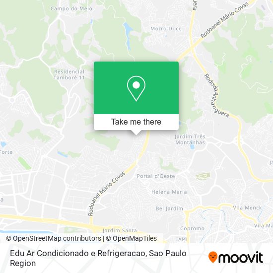 Edu Ar Condicionado e Refrigeracao map