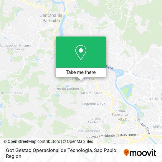 Got Gestao Operacional de Tecnologia map