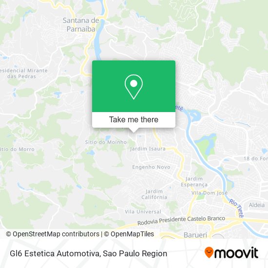 Mapa Gl6 Estetica Automotiva