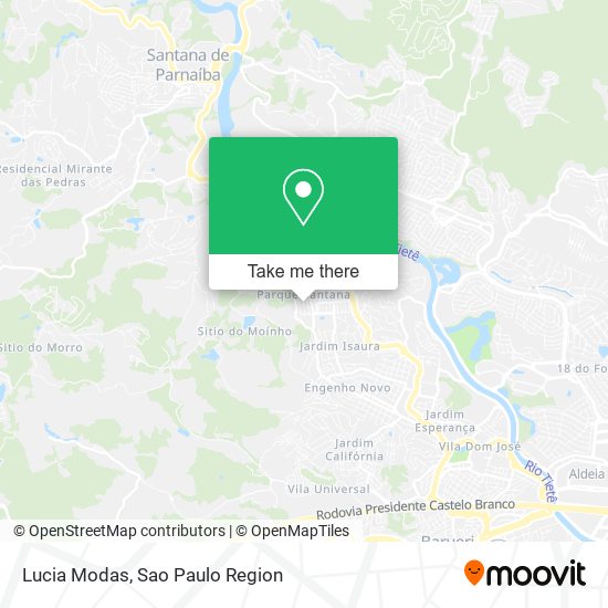 Lucia Modas map