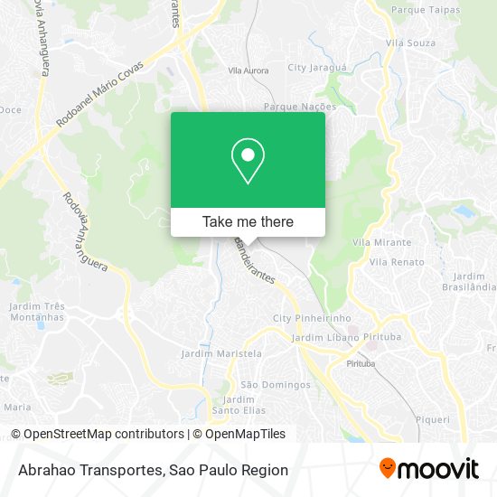 Abrahao Transportes map