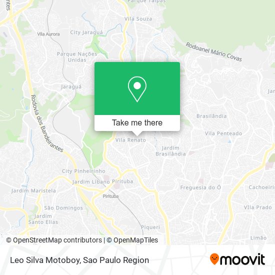 Leo Silva Motoboy map