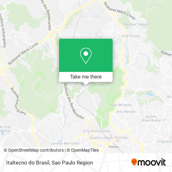 Italtecno do Brasil map