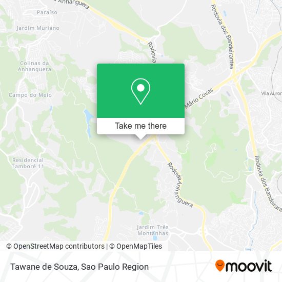 Tawane de Souza map