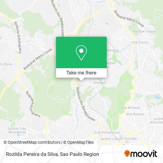 Mapa Rozilda Pereira da Silva