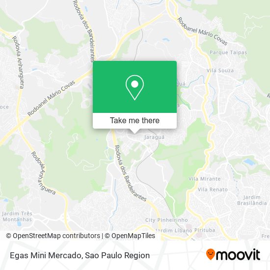 Mapa Egas Mini Mercado