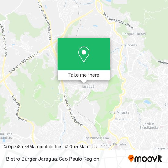 Bistro Burger Jaragua map