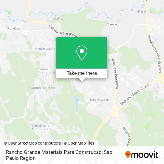 Mapa Rancho Grande Materiais Para Construcao