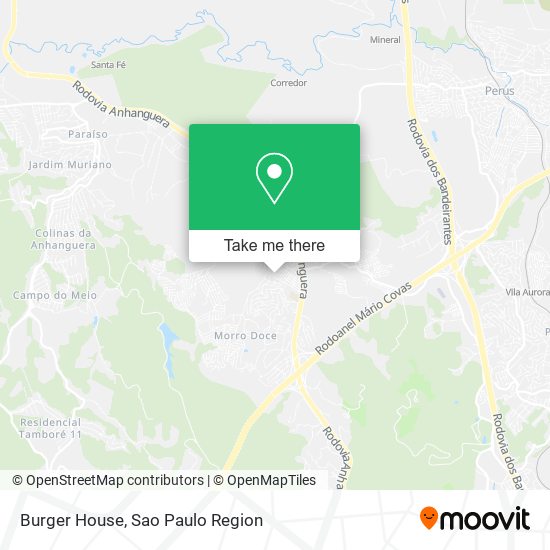 Burger House map