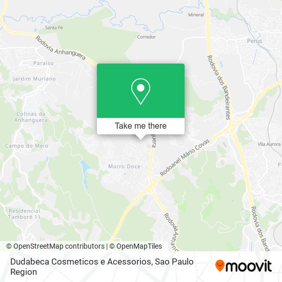 Dudabeca Cosmeticos e Acessorios map