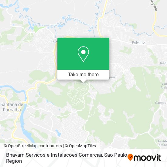 Mapa Bhavam Servicos e Instalacoes Comerciai