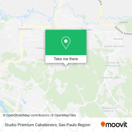 Studio Premium Cabeleireiro map