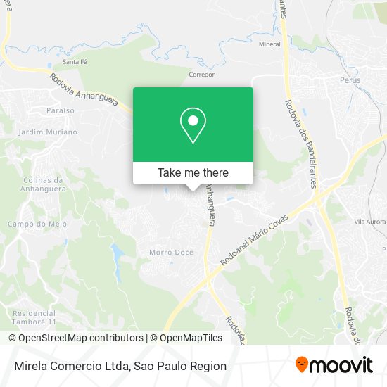 Mirela Comercio Ltda map