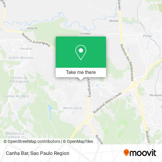 Canha Bar map