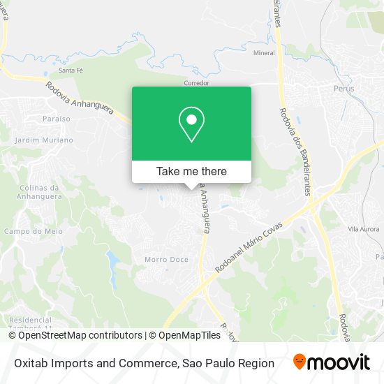 Oxitab Imports and Commerce map