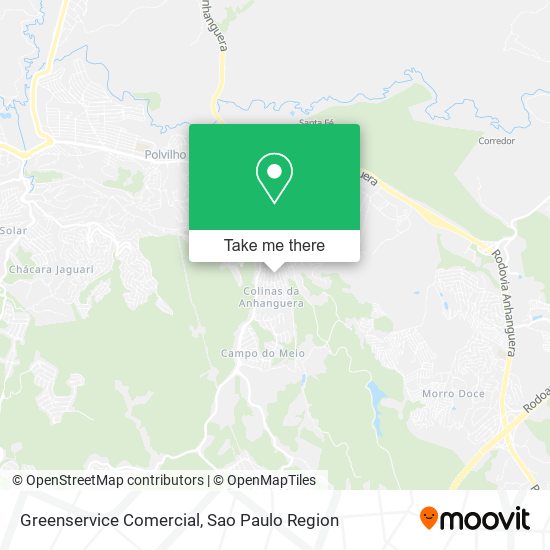 Mapa Greenservice Comercial