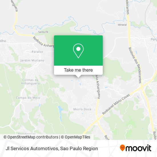 Mapa Jl Servicos Automotivos